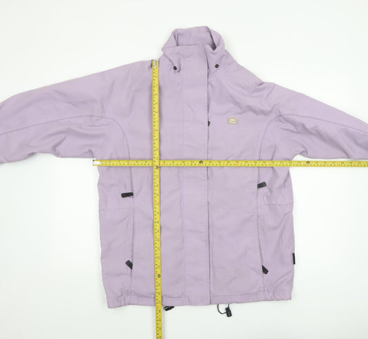 Womens UK Size S Trespass Purple Basic Jacket
