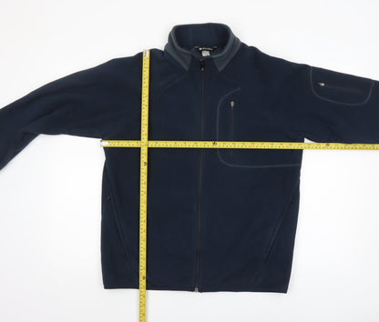 Mens UK Size L Quechua Blue Fleece