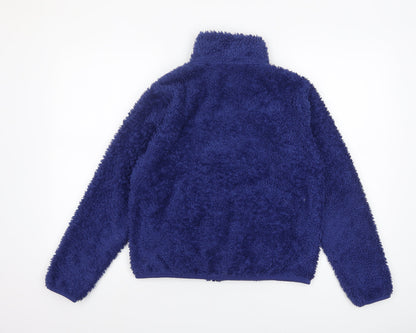 Womens UK Size XS Uniqlo Blue Basic Jacket