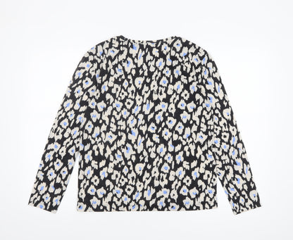 Womens UK Size 8 Marks and Spencer Multicoloured Basic Blouse