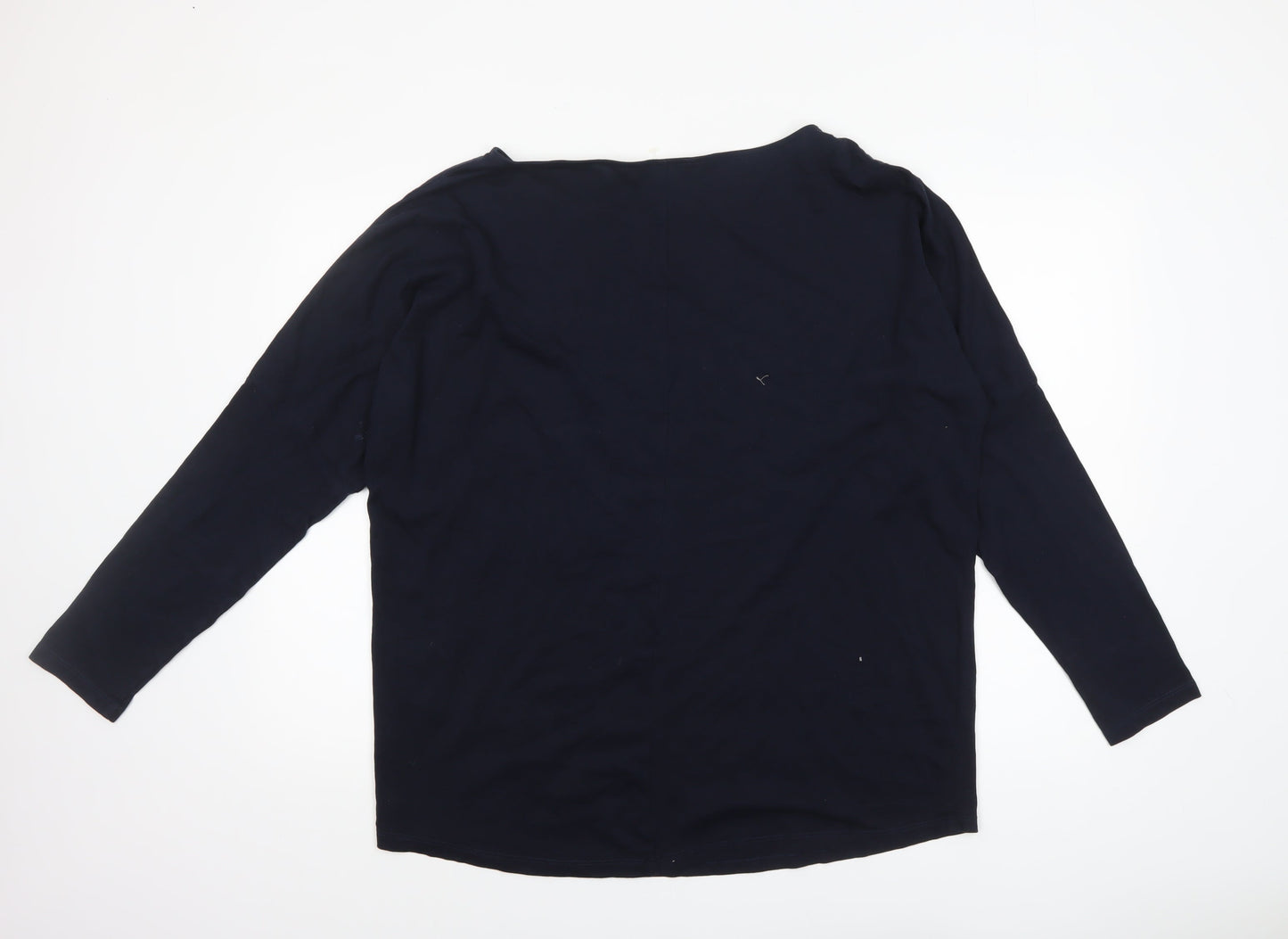 Womens UK Size L NEXT Blue Basic T-Shirt