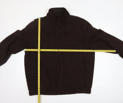 Mens UK Size L Thomas Nash Brown Basic Jacket