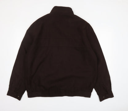 Mens UK Size L Thomas Nash Brown Basic Jacket