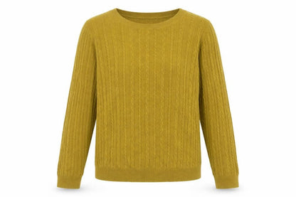 Womens UK Size 12 TU Yellow Pullover Jumper