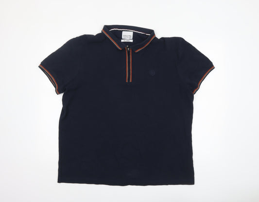 Mens UK Size 2XL Spectre 100% Cotton Polo Shirt