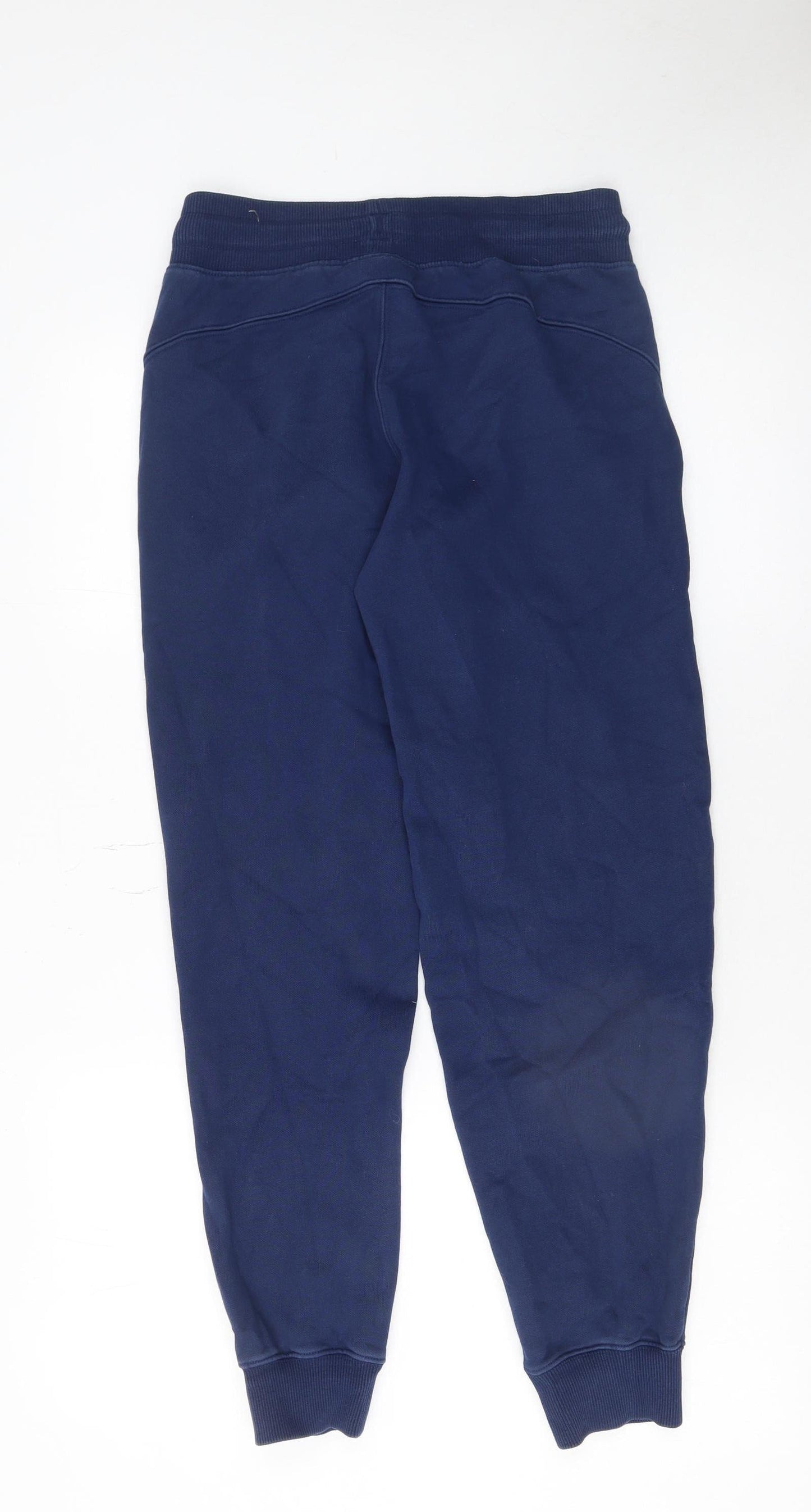 Womens UK Size XS PUMA Regular Fit Jogger Blue Trousers