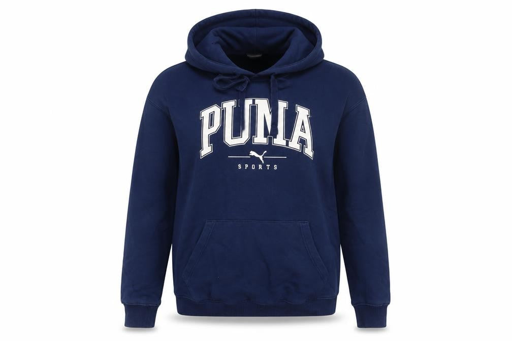 Womens UK Size 10 PUMA Blue Pullover Hoodie