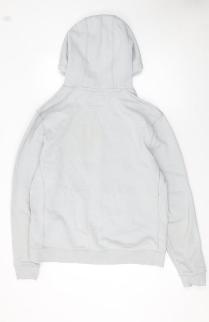 Mens UK Size L Jack Wills Grey Pullover Hoodie