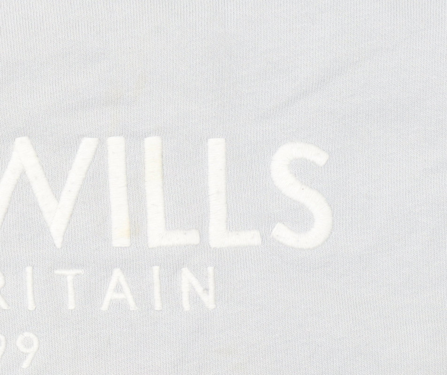 Mens UK Size L Jack Wills Grey Pullover Hoodie