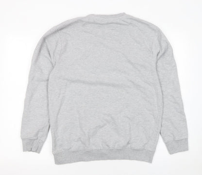 Womens UK Size 10 Disney Grey Pullover Sweatshirt