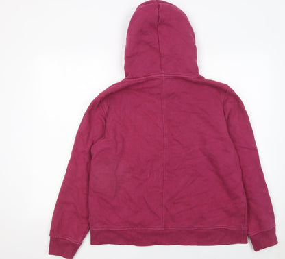 Womens UK Size M Tommy Hilfiger Red Pullover Hoodie