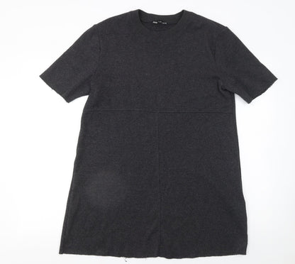 Womens UK Size L Zara T-Shirt Dress