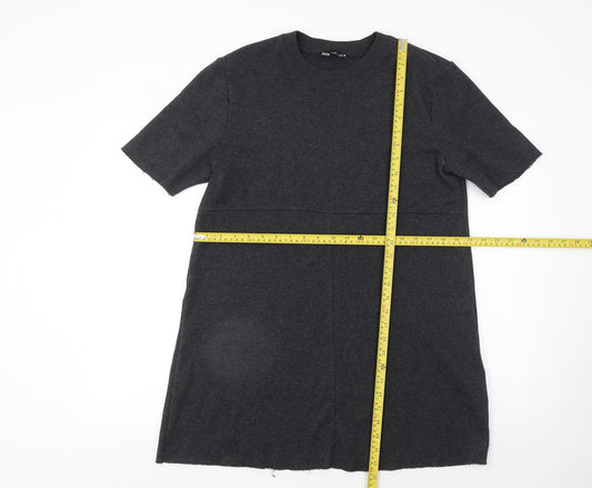 Womens UK Size L Zara T-Shirt Dress