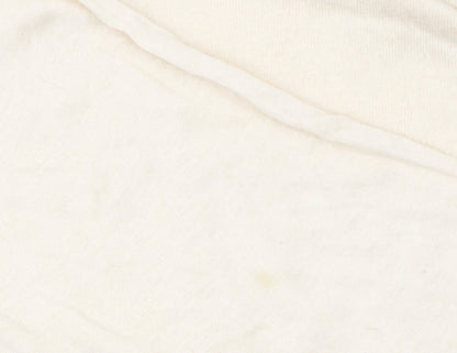 Zara Women’s Beige Mock Neck Pullover Knit Jumper Size M