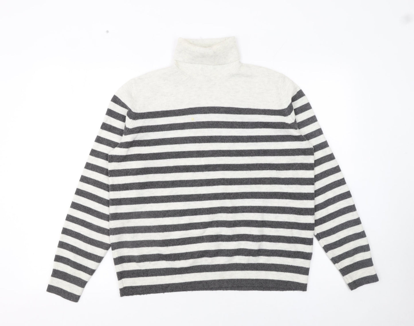 Womens UK Size M Marks and Spencer Grey Pullover Jumper
