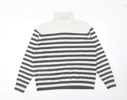 Womens UK Size M Marks and Spencer Grey Pullover Jumper