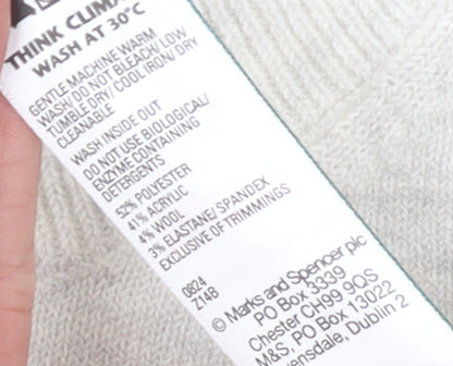 Womens UK Size M Marks and Spencer Grey Pullover Jumper