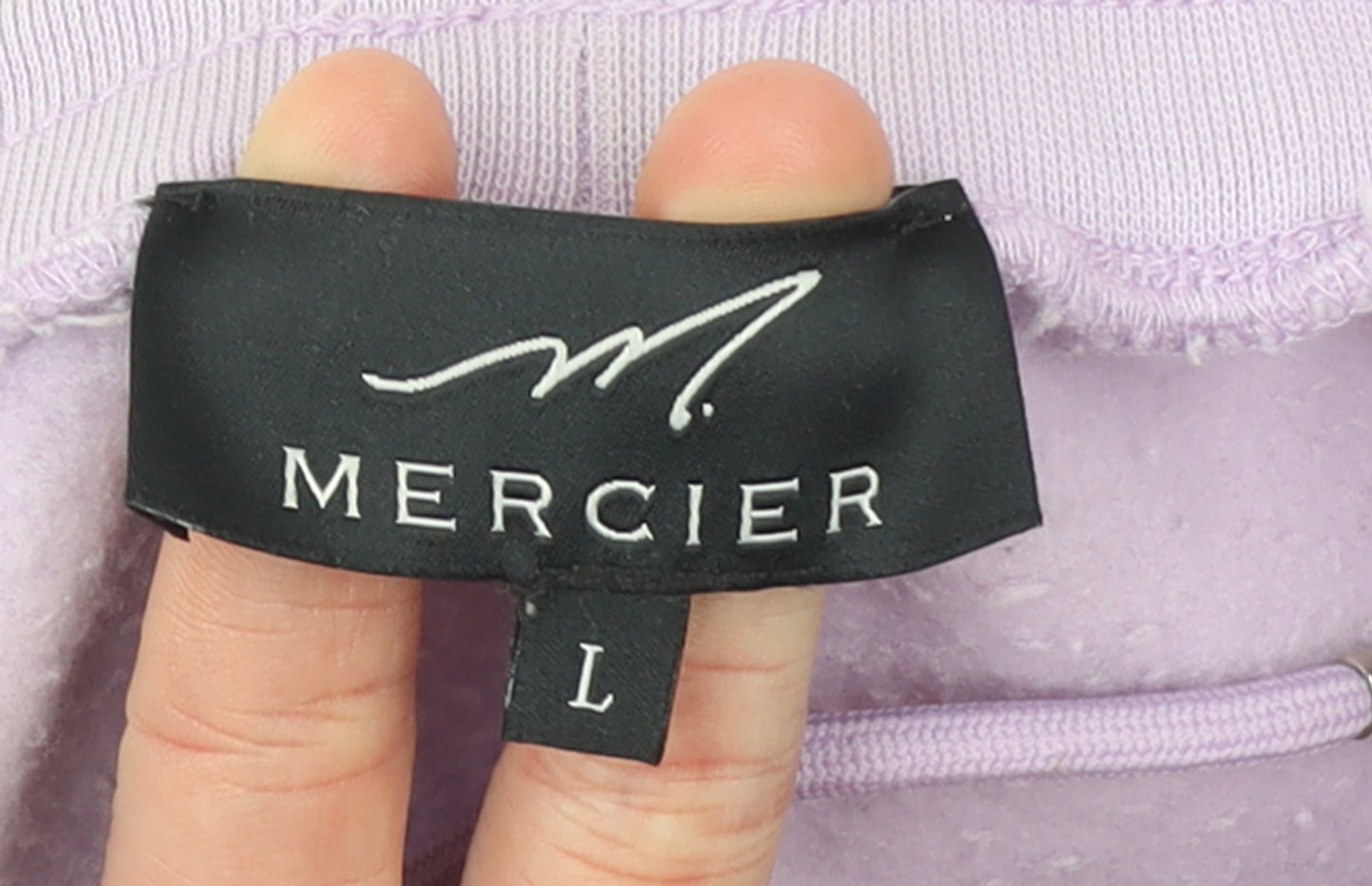 Mens UK Size L Mercier Regular Fit Jogger Purple Trousers