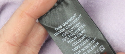 Mens UK Size L Mercier Regular Fit Jogger Purple Trousers