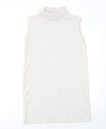 Womens UK Size S Zara Ivory Camisole Blouse
