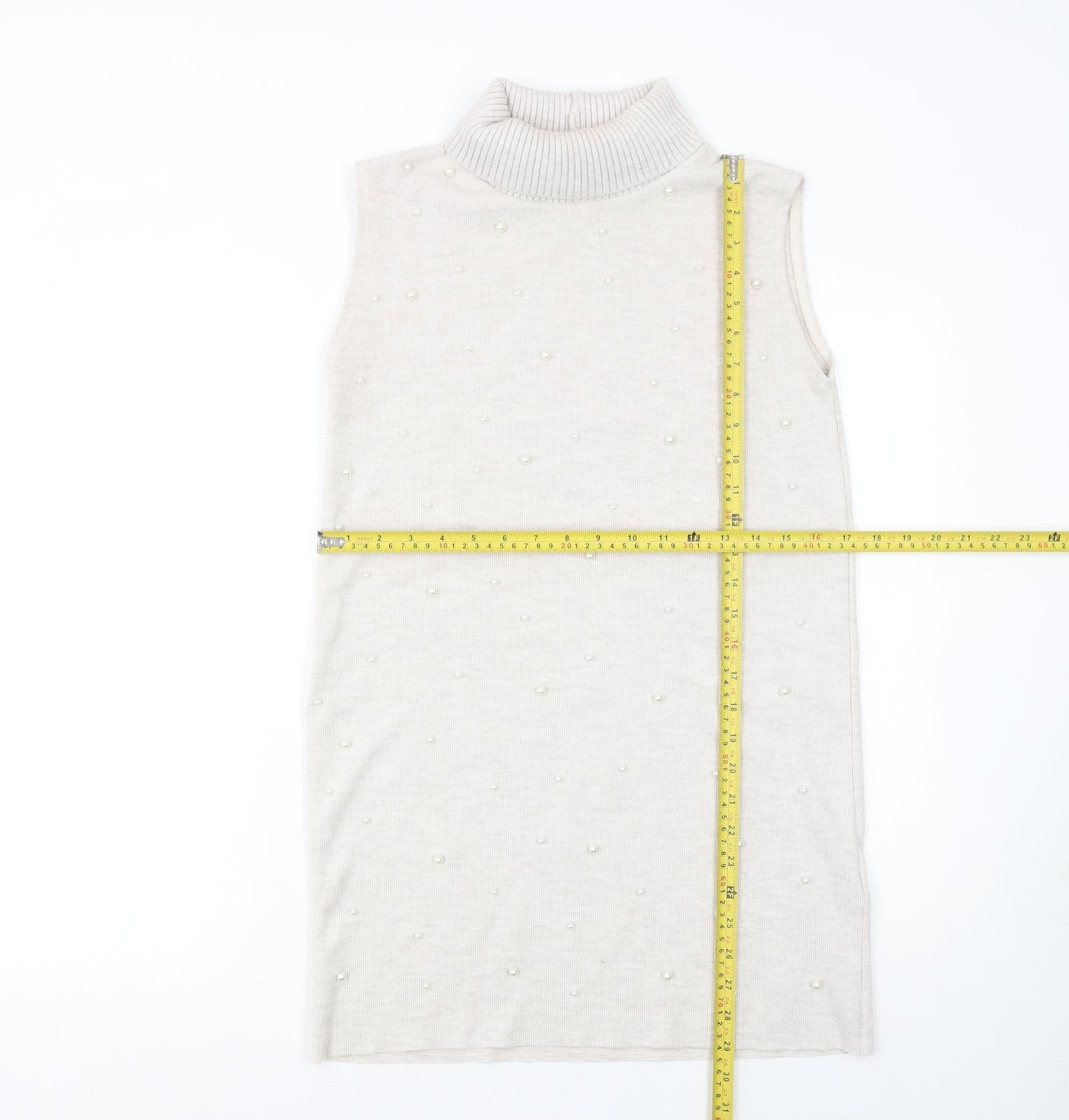 Womens UK Size S Zara Ivory Camisole Blouse