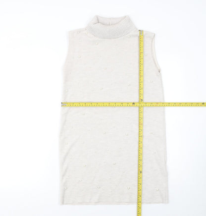 Womens UK Size S Zara Ivory Camisole Blouse