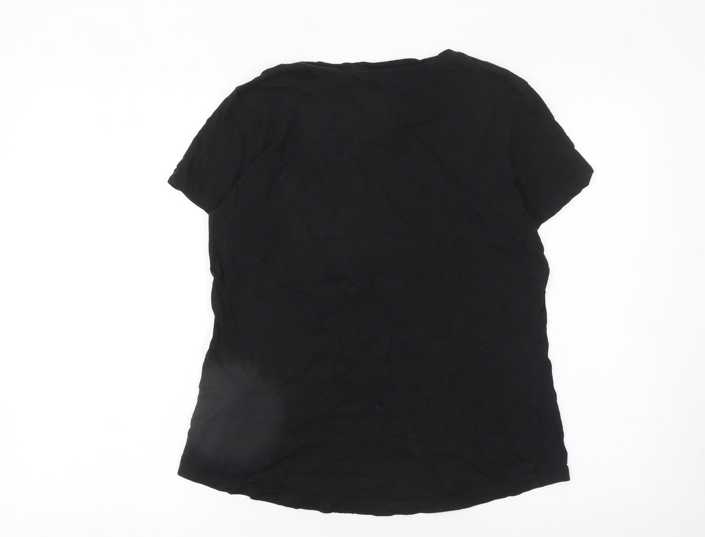 Womens UK Size L PUMA Black Basic T-Shirt