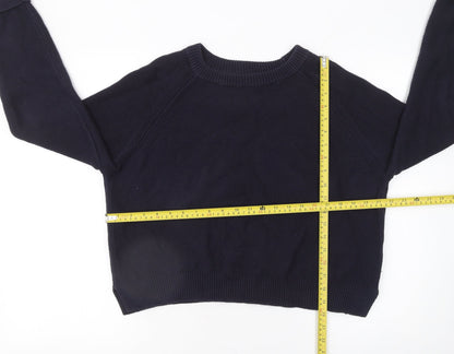 Womens UK Size XL French Connection Blue Pullover Jumper