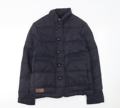 Boys UK Size 6 Years AUBIN & WILLS Blue Puffer Jacket