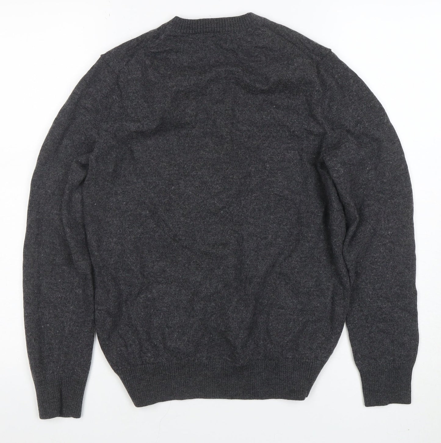 Mens UK Size M Banana Republic Grey Pullover Jumper
