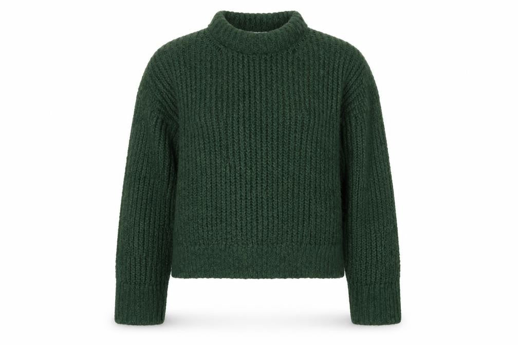 Womens UK Size M Weekday Green Pullover Jumper