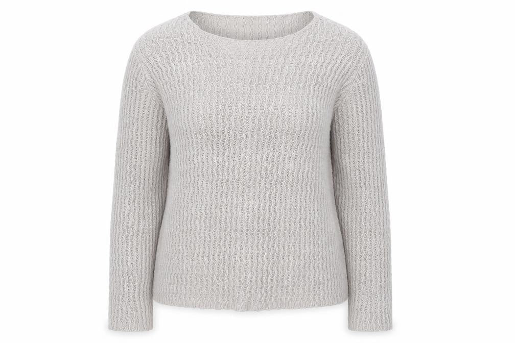 Womens UK Size 14 Marks and Spencer Grey Pullover Jumper