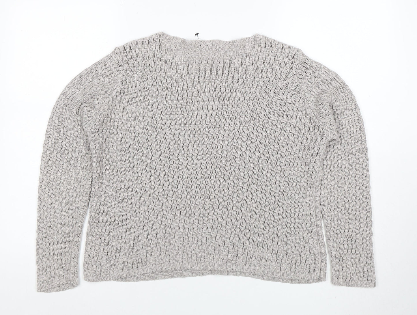 Womens UK Size 14 Marks and Spencer Grey Pullover Jumper