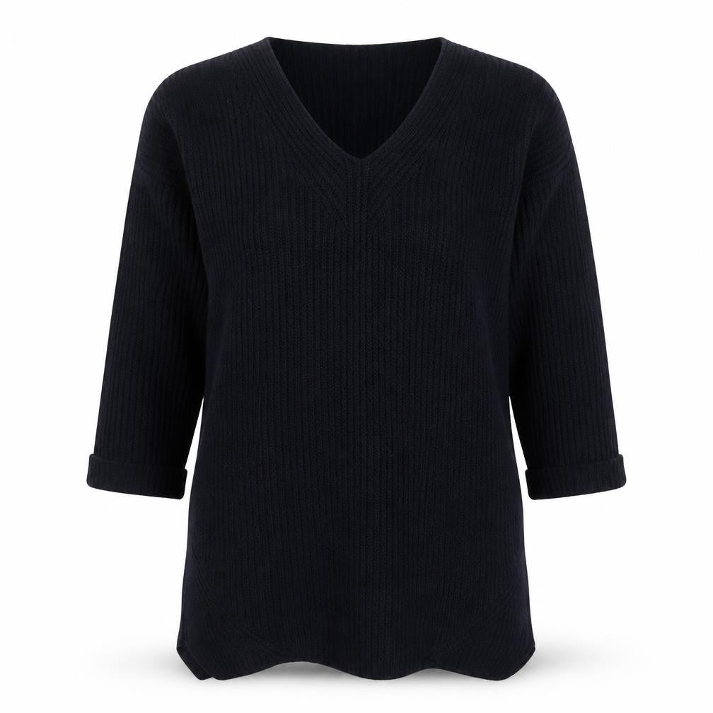 Womens UK Size 14 Marks and Spencer Black Pullover Jumper