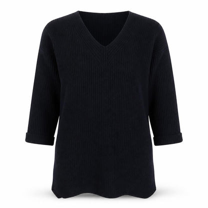 Womens UK Size 14 Marks and Spencer Black Pullover Jumper