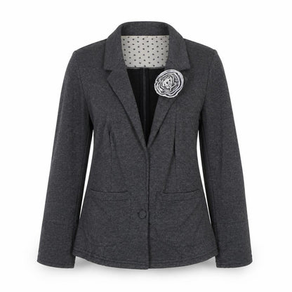 Womens UK Size 8 Denim Co Regular Grey Blazer