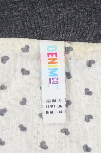 Womens UK Size 8 Denim Co Regular Grey Blazer