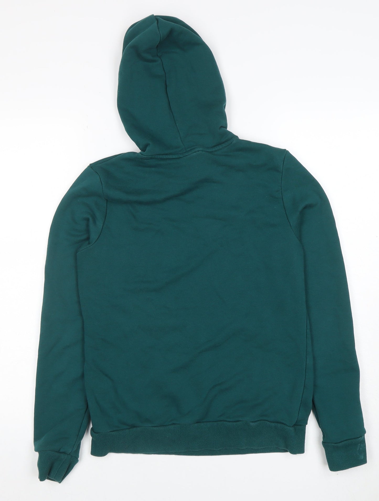 Womens UK Size M PUMA Green Pullover Hoodie