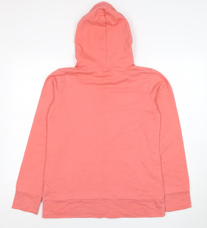Womens UK Size M RIP CURL Pink Pullover Hoodie