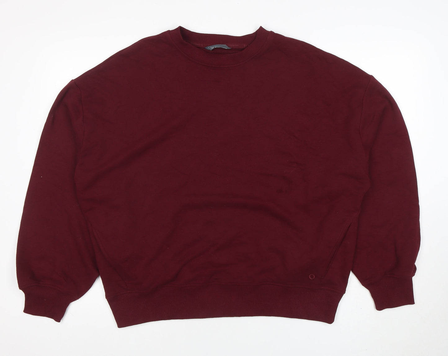 Womens UK Size 12 Marks and Spencer Red Pullover Sweatshirt