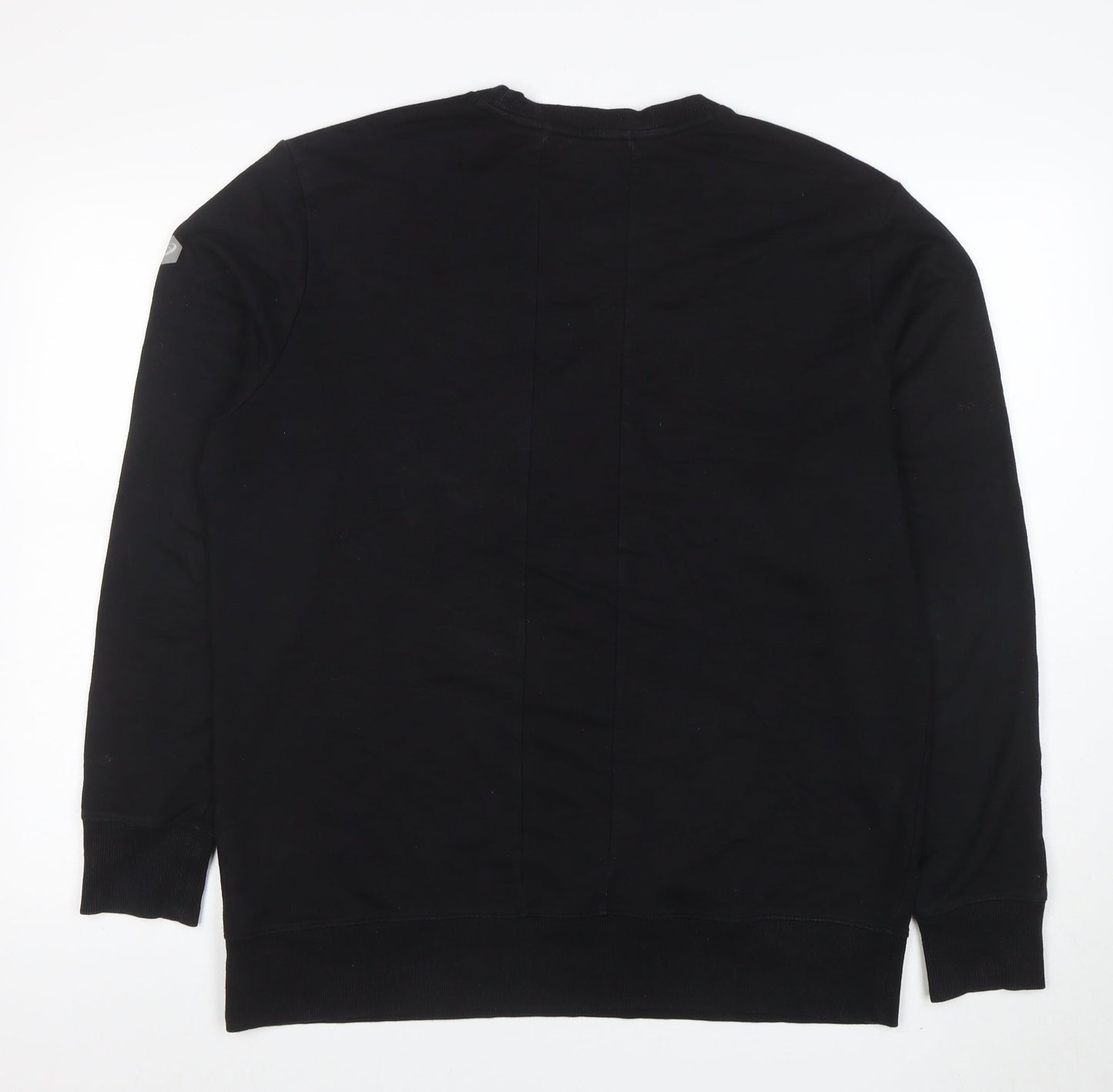 Mens UK Size 2XL ASICS Black Pullover Sweatshirt