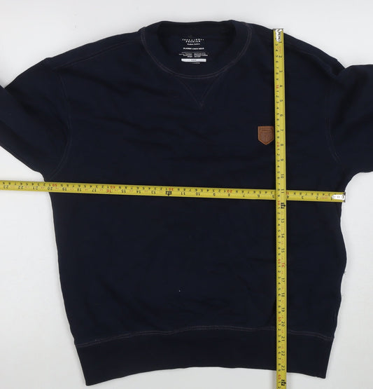 Mens UK Size S JACK & JONES Blue Pullover Sweatshirt