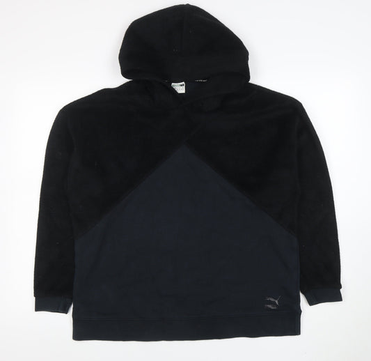 Womens UK Size 10 PUMA Black Pullover Hoodie