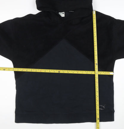 Womens UK Size 10 PUMA Black Pullover Hoodie