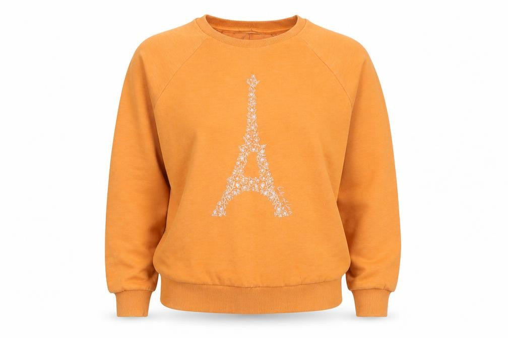 Womens UK Size M NEXT Orange Pullover Sweatshirt