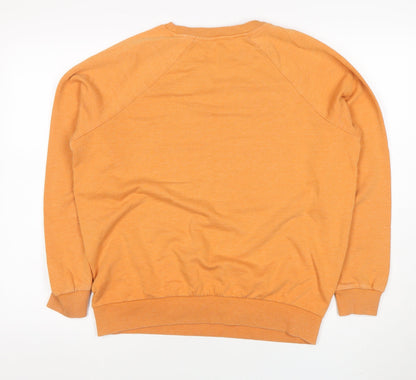 Womens UK Size M NEXT Orange Pullover Sweatshirt