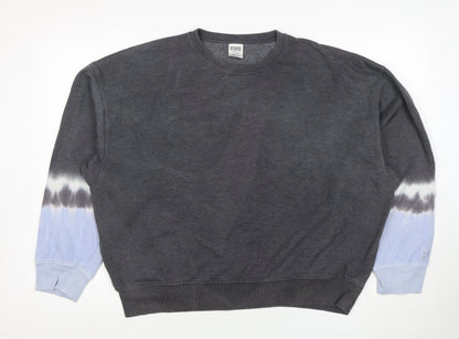 Womens UK Size 12 Victoria's Secret PINK Grey Pullover Sweatshirt