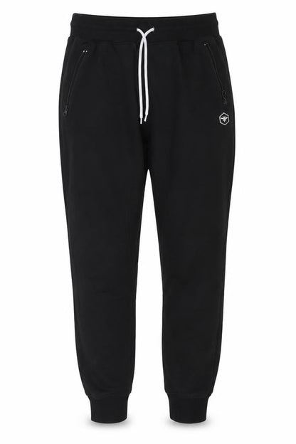 Bee Inspired Men Black L Jogger Sweatpants 100% Cotton Drawstring