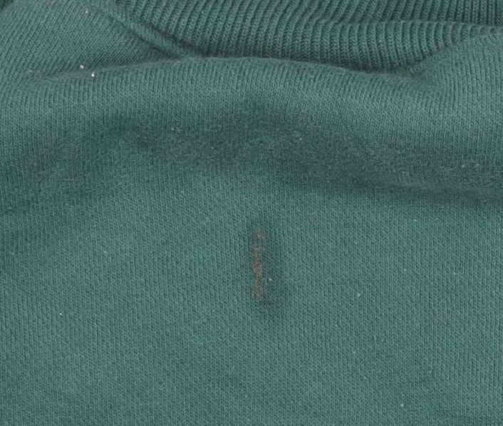 Womens UK Size L Hollister Green Pullover Hoodie
