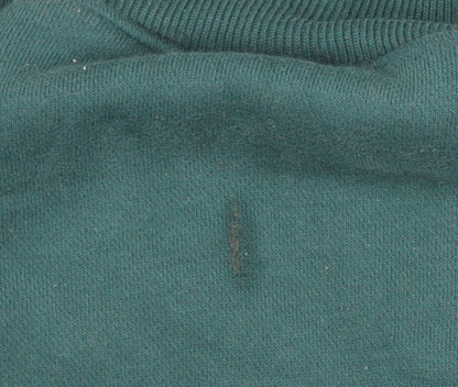 Womens UK Size L Hollister Green Pullover Hoodie